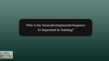 why is the neurodevelopmental sequence important in training